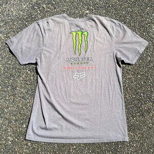 Fox Racing Men's Grey T-shirt